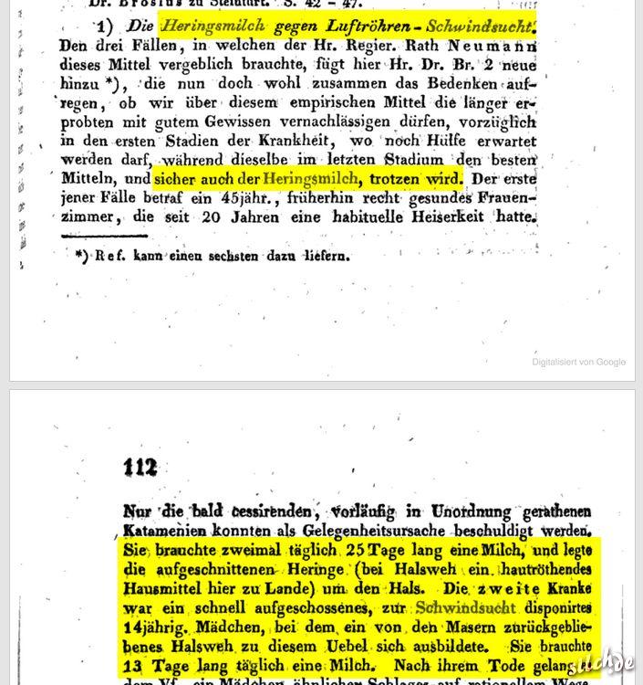 Carl Ferdinand Kleinert (Hrsg.), »Allgemeines Repertorium der gesammten deutschen medizinisch-chirurgischen Journalistik«, VII. Jahrgang, Januar 1833